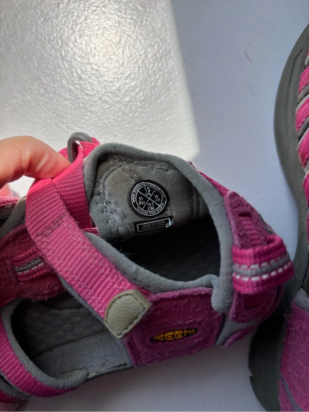 Keen Kids Pink Whisper Newport Seacamp Active Water Sandals Shoes - Size 13